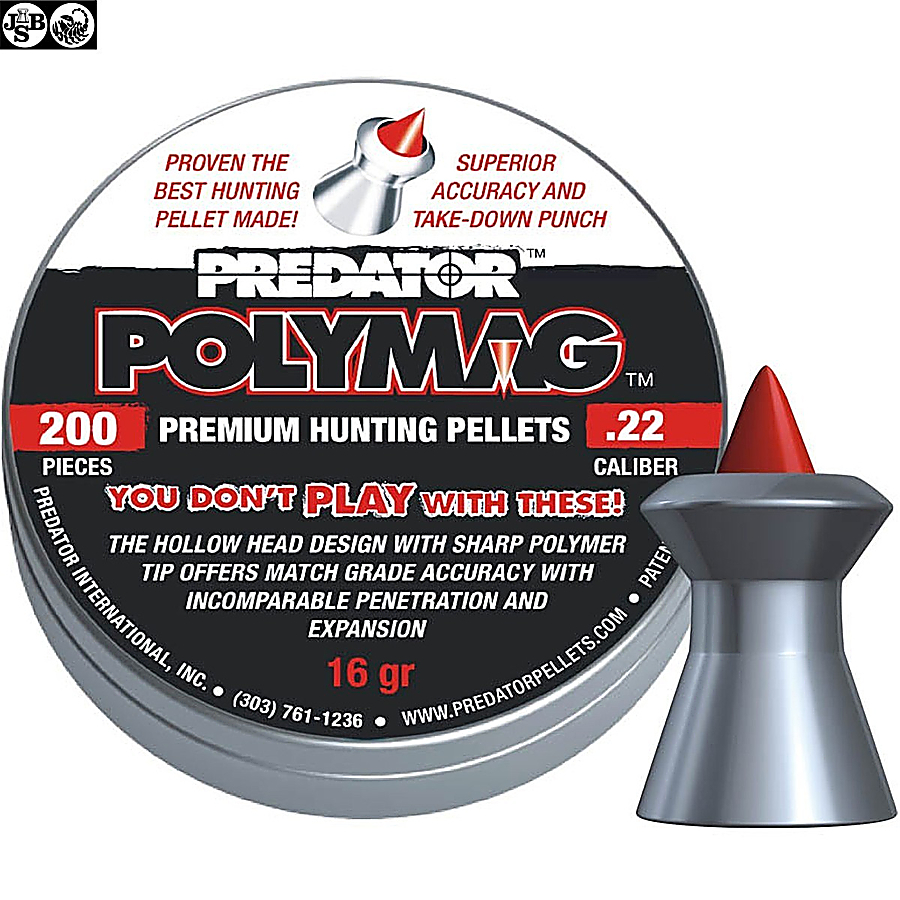 Plombs Polymag cal. 4,5 (.177) 200 unités