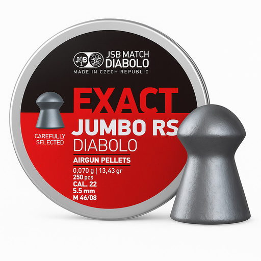 [COM-] Plombs Jumbo Exact RS cal. 4,5 (.177) 500 unités 
