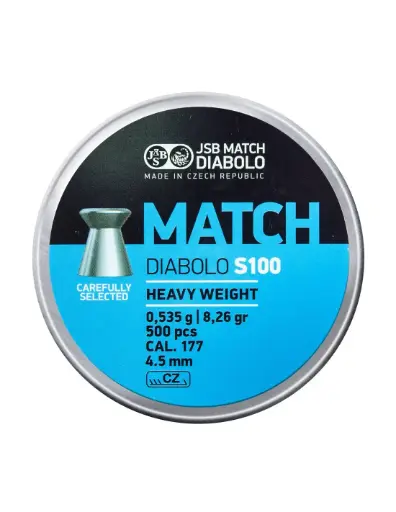 [COM-546024-500] Plombs Match Heavy cal. 4,5 (.177) 500 unités