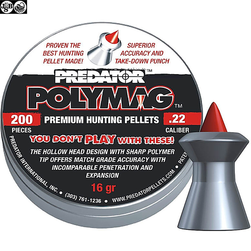 [COM-] Plombs Polymag cal. 5,5 (.22) 200 unités