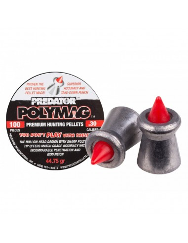 [COM-] Plombs Polymag cal. 7,62 (.30) 150 unités
