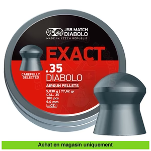 [COM-] Plombs Exact cal. 9,00 (.35) 100 unités