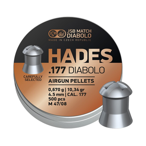 [COM-546292-500] Plombs JSB Hades cal. 4,5 (.177) 500 unités