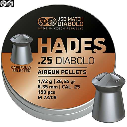 [COM-546291-300] Plombs Hades cal. 6,35 (.25) 300 unités
