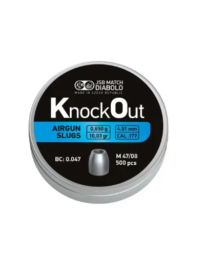 [COM-] Plombs Ko Slugs cal. 4,5 (.177) 500 unités
