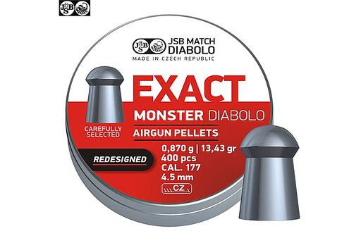 [COM-] Plombs Exact Monster redesigné cal. 4,5 (.177) 400 unités